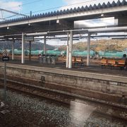長野と松本の間の主要駅