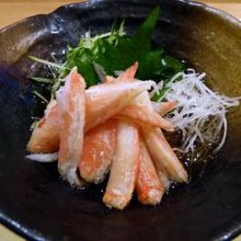 かに酢 ￥６００− 