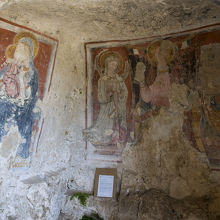 内部のフレスコ