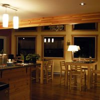 Dining この窓からオーロラが見られます