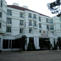 ホテル前面の写真です。