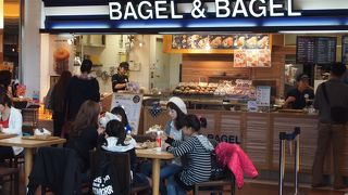 小腹が空いたときにベーグルでも