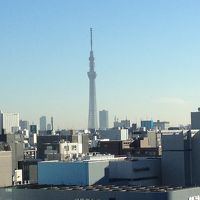 スカイツリーがよく見えます。