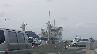 国道九四フェリーに乗るのに利用