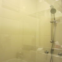 シャワーブース。水圧ちょっと弱めなのはしかたない・・・