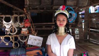 エレファントキャンプ 首長族の村体験ツアー