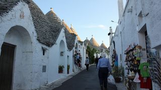 アルベロベッロのみやげ物ストリート