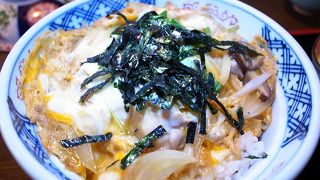 昔ながらのお蕎麦屋さんです