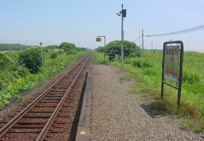 さびしい無人駅