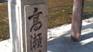 水が澄んでいました