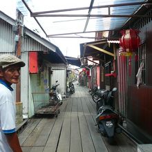 トライショーの運転手さん