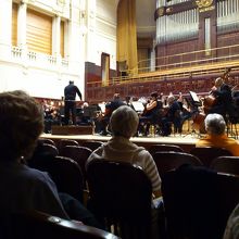 コンサート中の1枚。当日の客入りはイマイチでした。