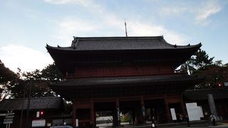 増上寺。