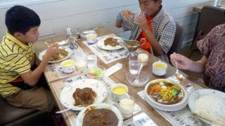 函館カレーEXPRESS（カレーエクスプレス）五稜郭タワー店の昼食