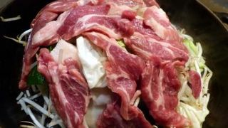 ジンギスカン羊羊亭（めいめい亭）の夕食