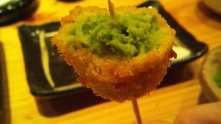 変り種の串ものもありますよ～