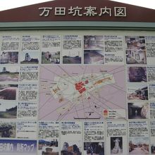 万田坑案内図