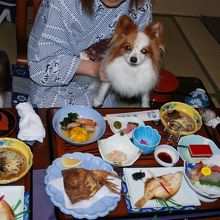 鯛のかぶと揚げが美味しい