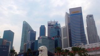 意外とがっかりしない。マーライオン美しい。