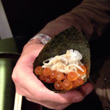 いくら、かにの手巻き