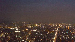 台北の夜景が一望