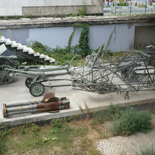 外にも兵器が展示