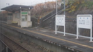 平野の風情が始まる駅です