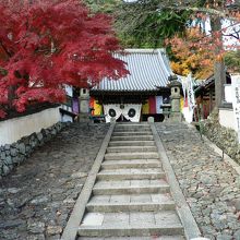 山崎の合戦で秀吉の本陣が置かれた宝積寺