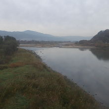 阿武隈川の景観