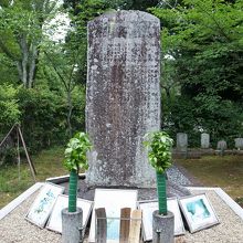 戦死した会津藩士達の墓碑