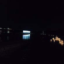 米津の川まつり 灯篭流し