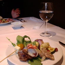 前菜の盛り合わせ