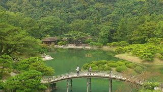緑が美しい公園
