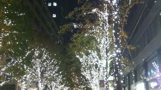 イルミネーションが奇麗