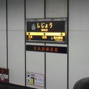 阪急京都線に連絡