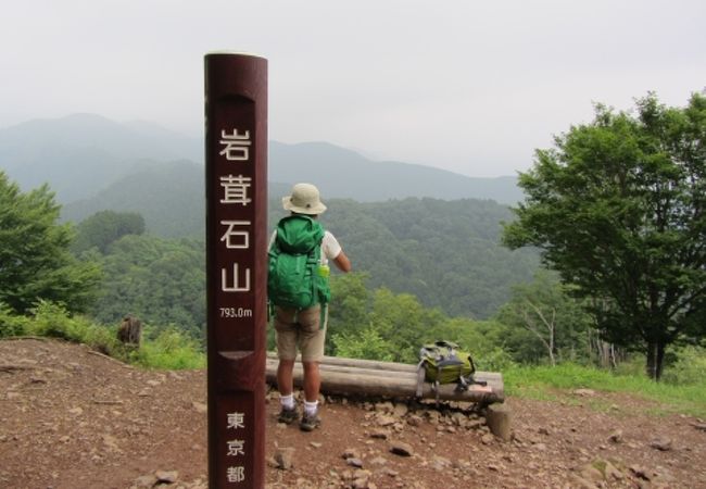 高水三山の一つ。手軽な山。