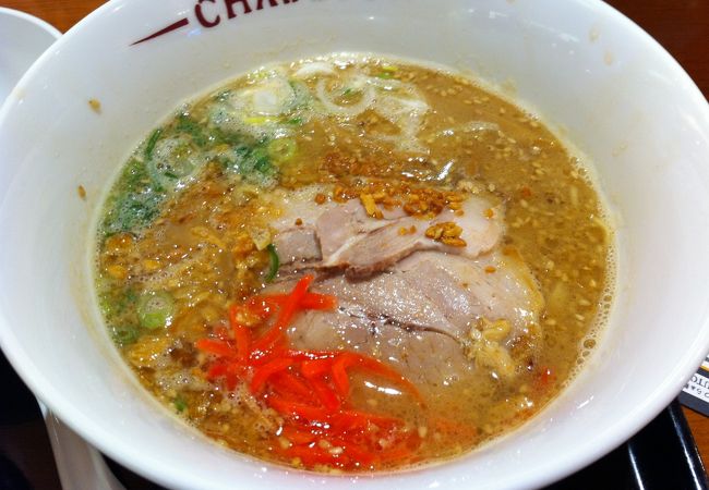 レイクタウンでとんこつラーメン