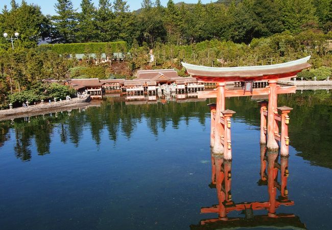 何気に日本ゾーンで1番好きだった、宮島の厳島神社のジオラマ