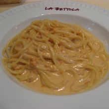 オススメのうにのパスタ