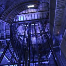 近代的なエレベーター