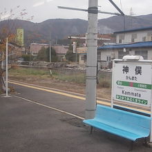 駅ホームの様子