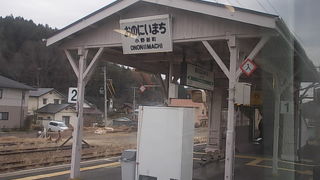 磐越東線上の中心駅の一つです