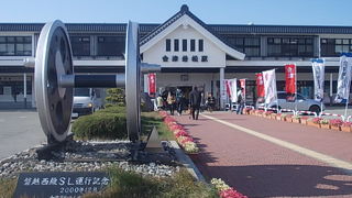 会津地方を代表する駅です