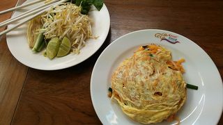 エビの風味の絶品パッタイ！