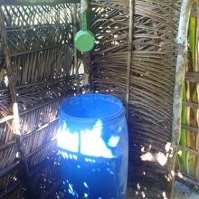 ラグジュアリーなシャワー。井戸水１００％