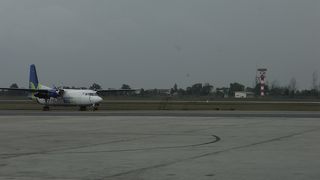 大きくないけどきれいな空港　＠ミリ空港（マレーシア、ボルネオ）