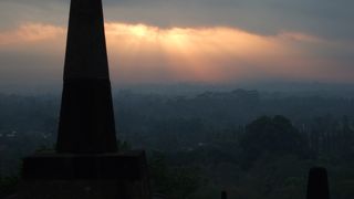 朝日は見られませんでした。