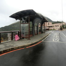 台北・瑞芳方面行きのバス停