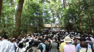 自然あふれる内宮