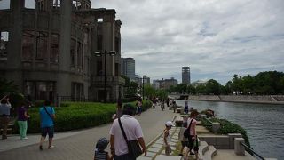 広島市内の中心地に現存する被爆施設